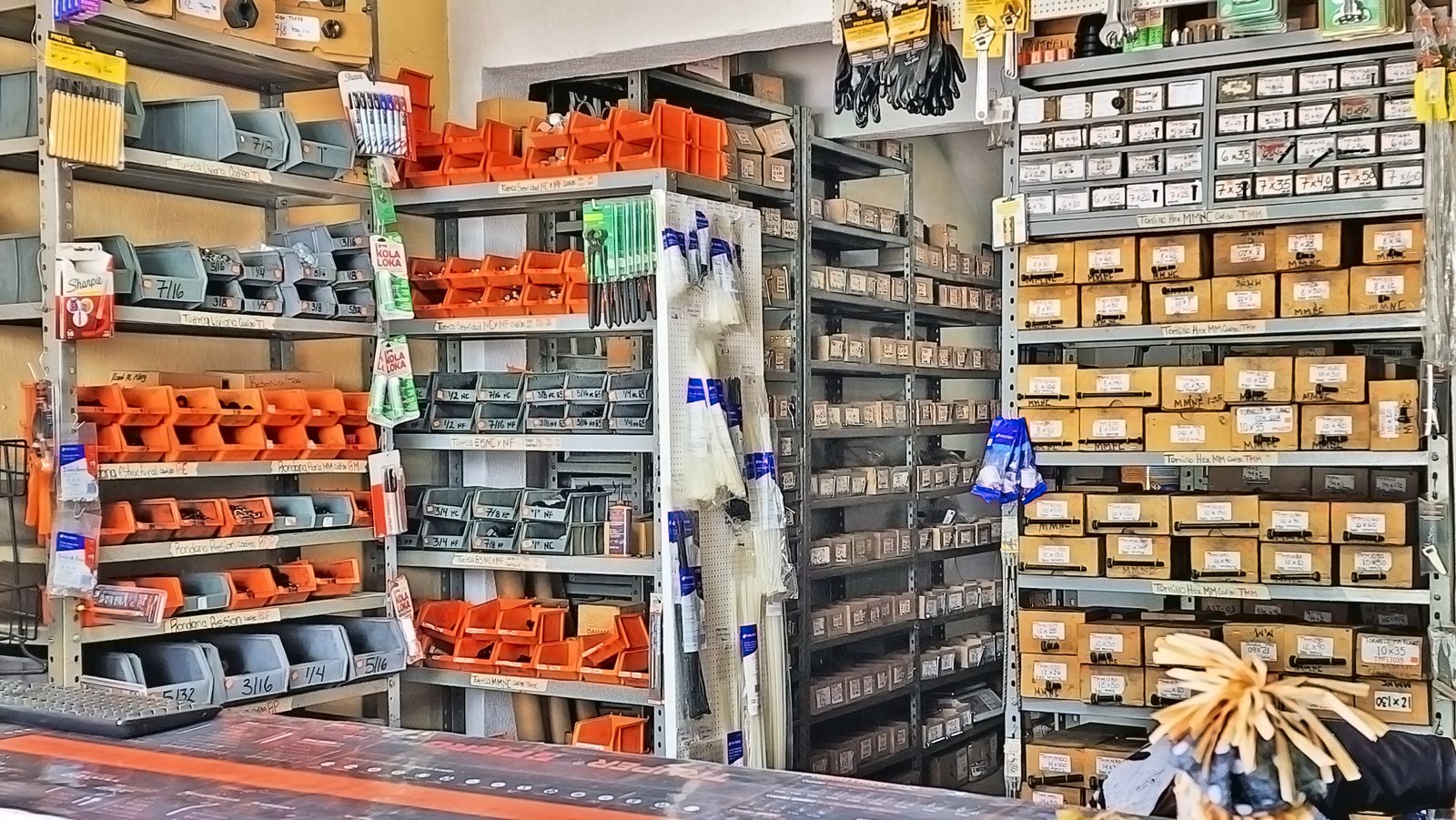 Inicio mostrador tornicym